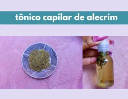tonico de alecrim